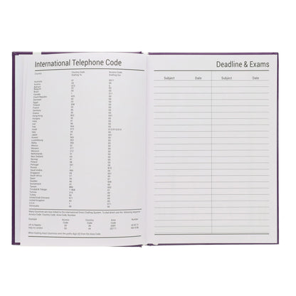 Premto A5 2026-2027 Page a Day Academic Diary - Pastel Colours