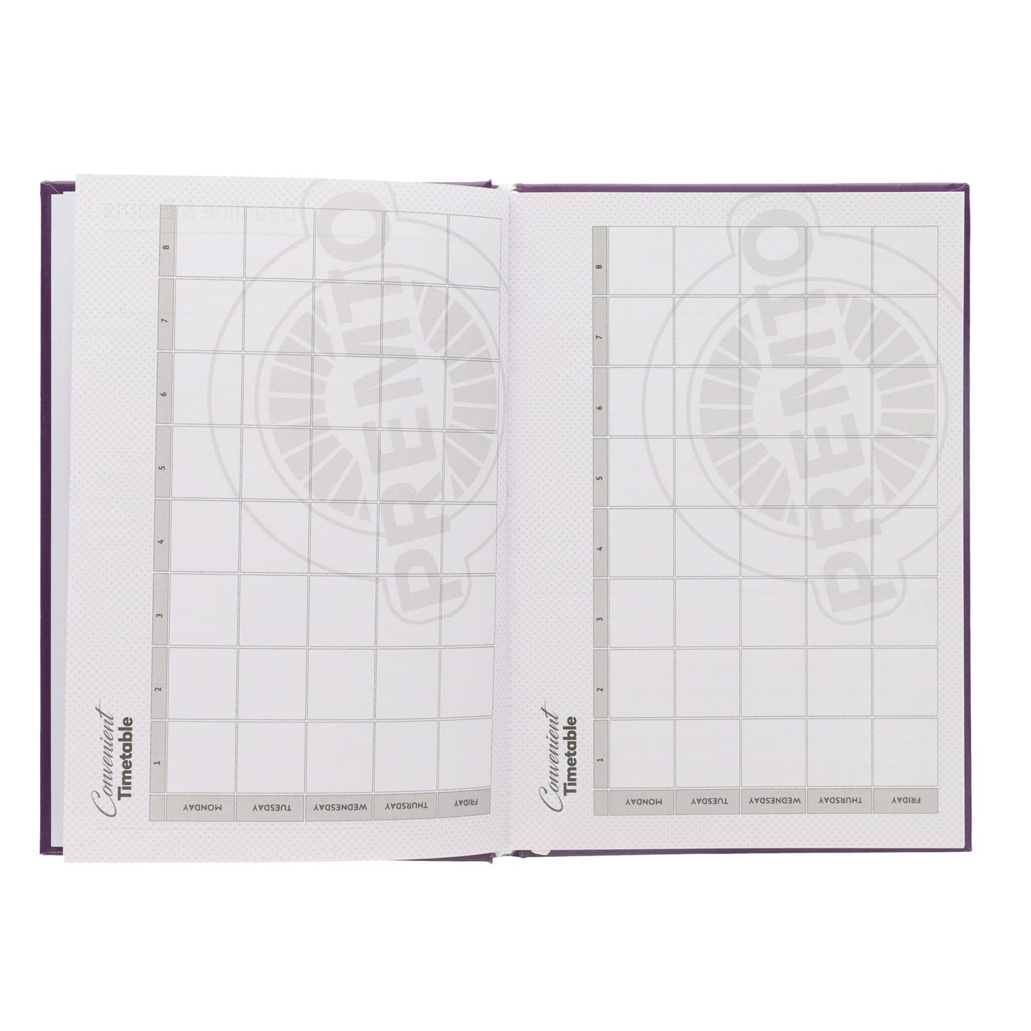 Premto A5 2026-2027 Page a Day Academic Diary - Pastel Colours