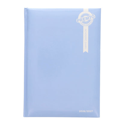 Premto A5 2026-2027 Page a Day Academic Diary - Pastel Colours