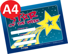 **Jumbo Star of the Week Award Certificates