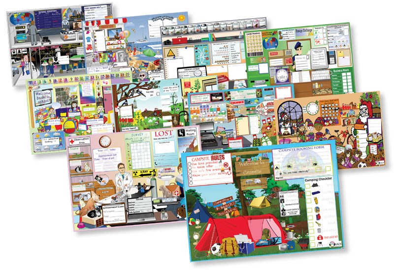 Aistear Activities Set of 10 Scene Setters