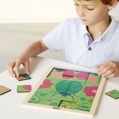 Wooden Puzzle - The Scarab & The Beetle