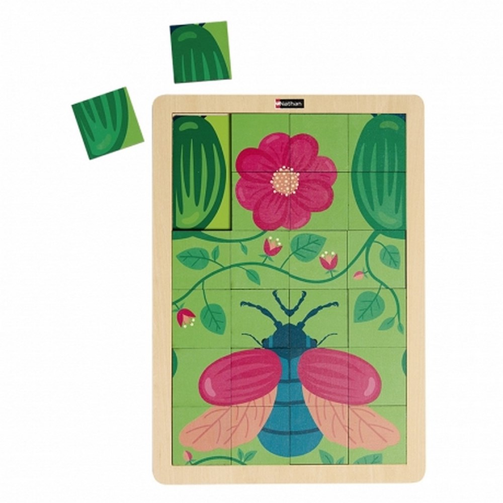 Wooden Puzzle - The Scarab & The Beetle