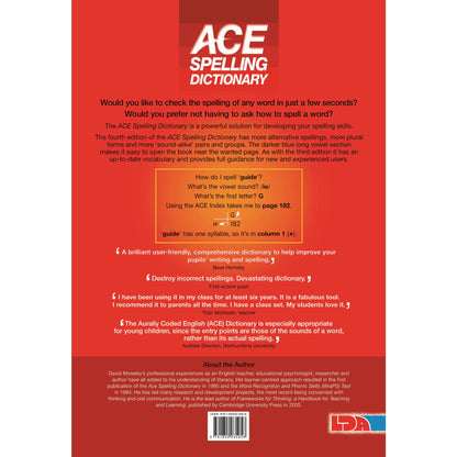 LDA Ace Spelling Dictionary