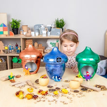 Magical Metallic Acorn Cottages - PK 3