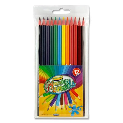 World Of Colour Colouring Pencils Full Size Pack Of 12
