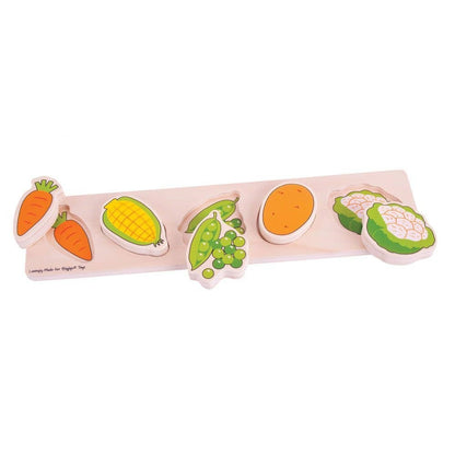 Chunky Lift and Match Vegetable Puzzle