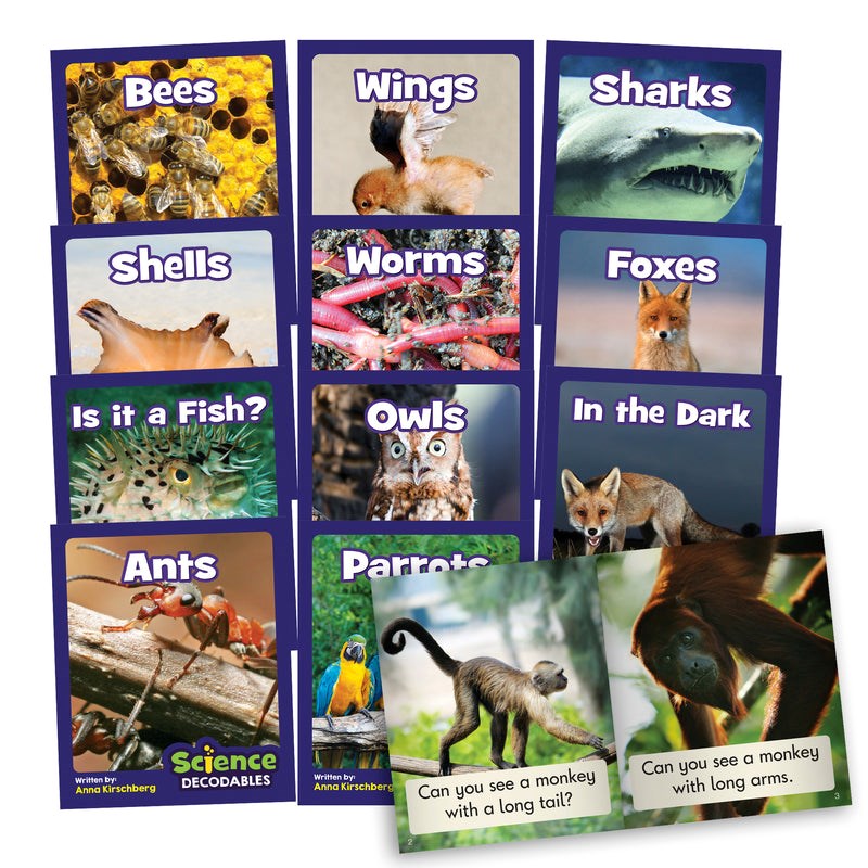 Science Decodables Phase 3 Non-Fiction - 6 Pack
