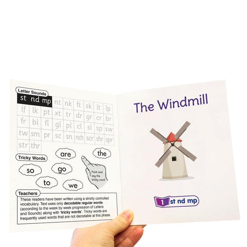 Letters & Sounds Phase 4 Set 2 Fiction - 6 Pack