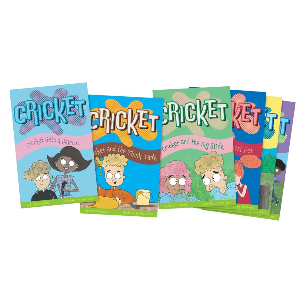 Letters & Sounds Cricket The Kit - Decodable Chapter Books - Boxed Set