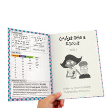 Beanstalk Letters & Sounds Cricket The Kit - Decodable Chapter Books - Boxed Set