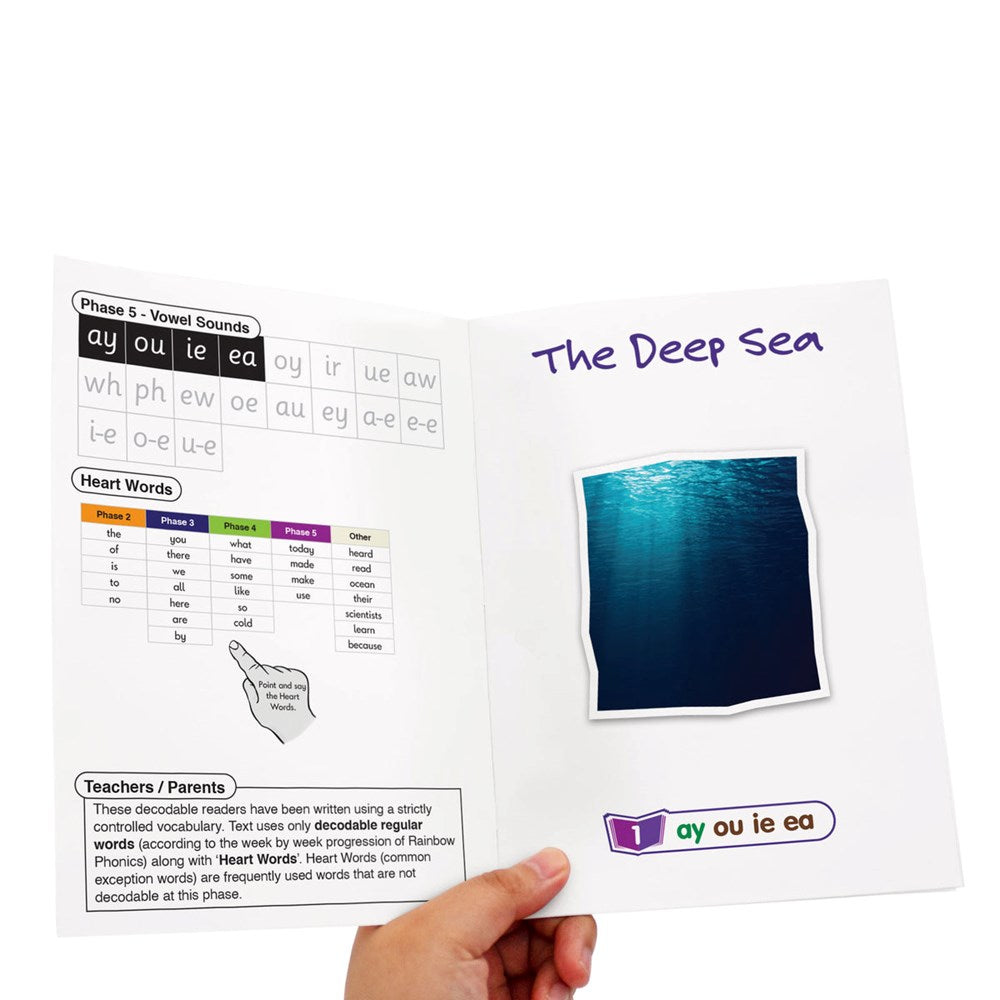 Letters & Sounds Real World Non-Fiction Hi-Lo Decodables Phase 5 - 6 Pack