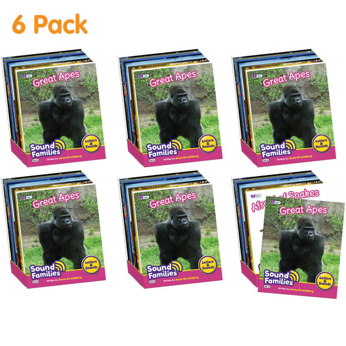 Sound Families Long Vowels Non-Fiction Phase 5.5 - 6 Pack