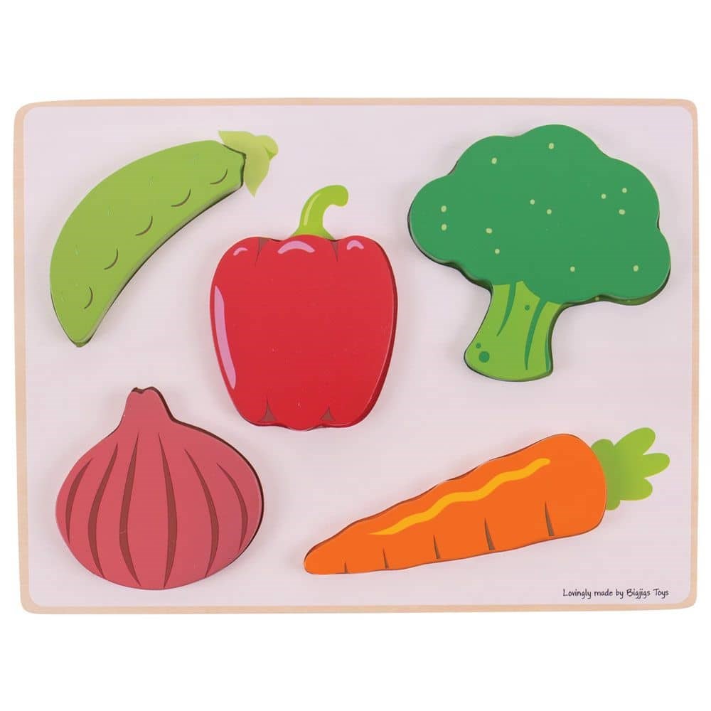 Lift And See Puzzle (Vegetables)