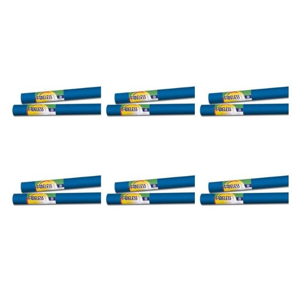 Fadeless Display Rolls 1.2M X 3.7M Rich Blue - 10 Pack