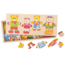 Dress Up Bear Family