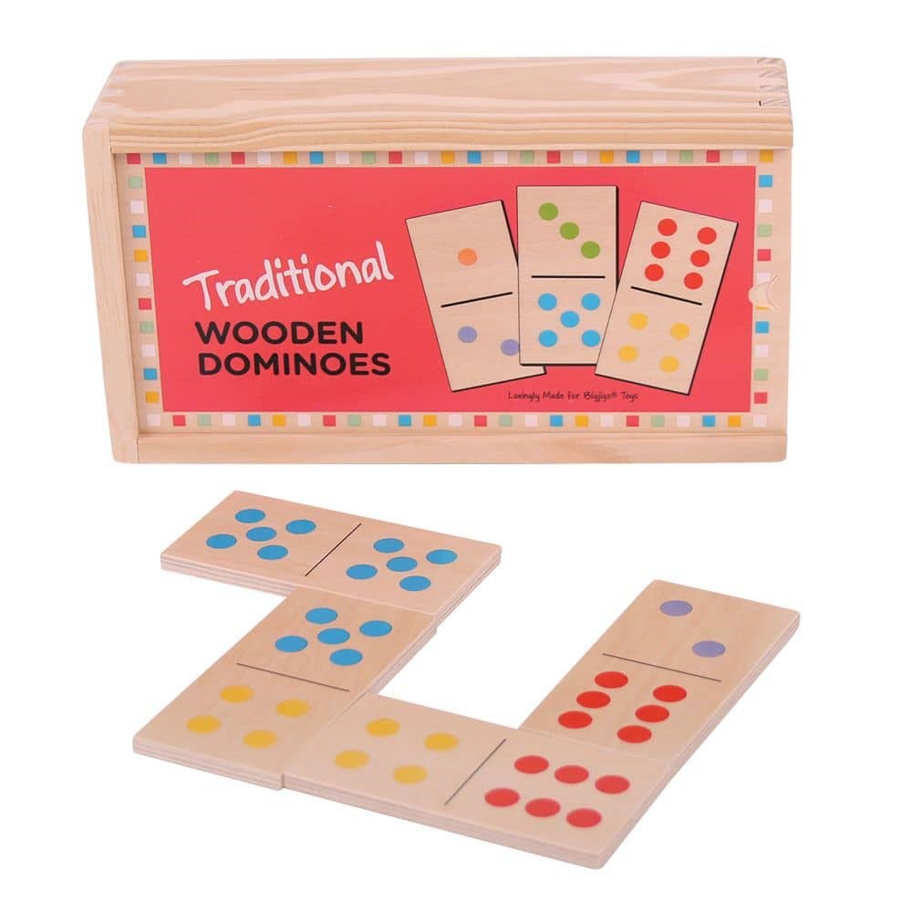 Traditional Wooden Dominoes