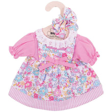 Pink Floral Dress (for 34cm Doll)