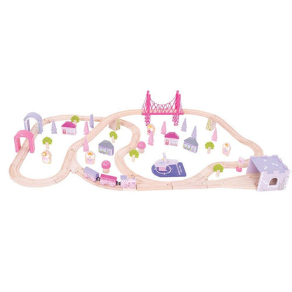Bigjigs Fairy Town Train Set