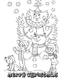 Colour In' Christmas Cards Pack 2