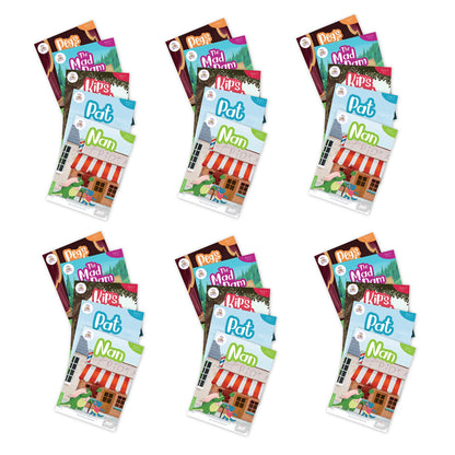 BiDee Phonics Decodable Readers  Series Complete Classroom Kit Series 1 & 2 (300 Books)