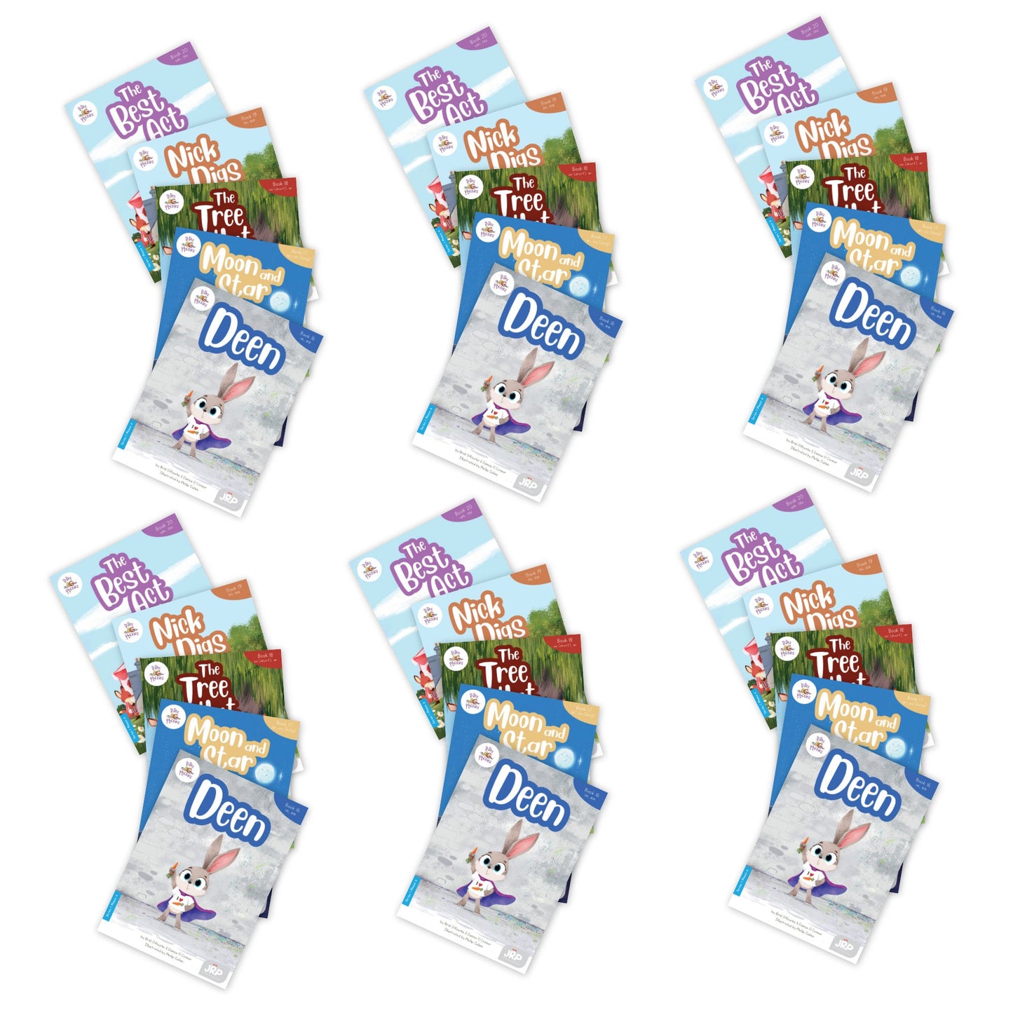 BiDee Phonics Decodable Readers  Series Complete Classroom Kit Series 1 & 2 (300 Books)