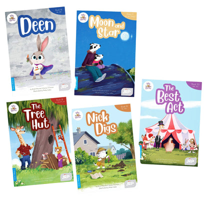 BiDee Phonics Decodable Readers  Series 1 Complete Kit (20 Single Titles)