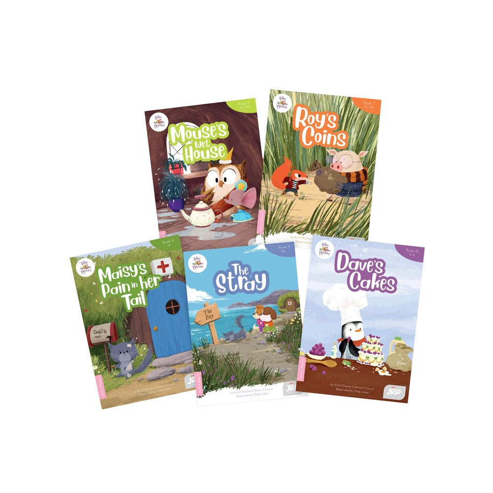 BiDee Phonics Decodable Readers Series 2 Phase 2