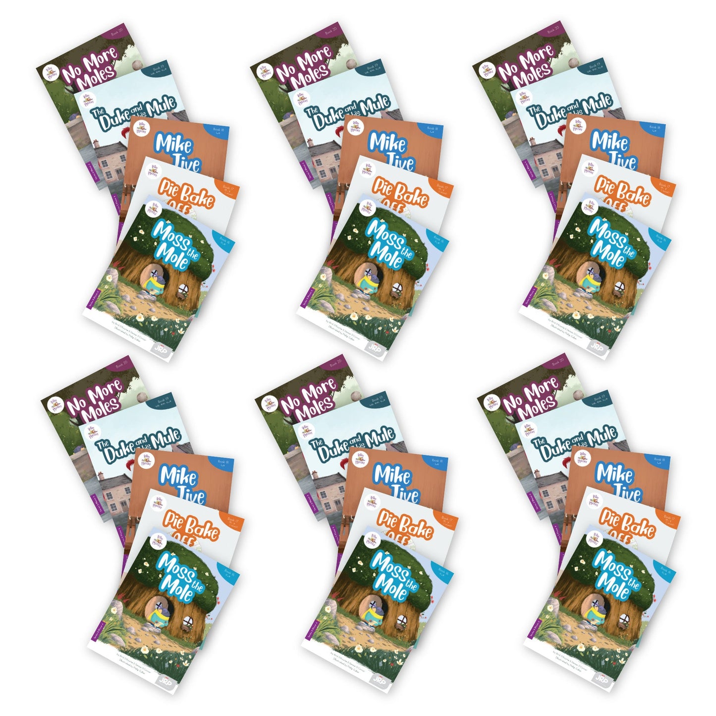 BiDee Phonics Decodable Readers  Series 2 Phase 4  - 6 Pack