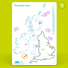 Show-Me Bulk Box Drywipe Board Pack, Pens & Erasers – Map, A4 - 100 Sets