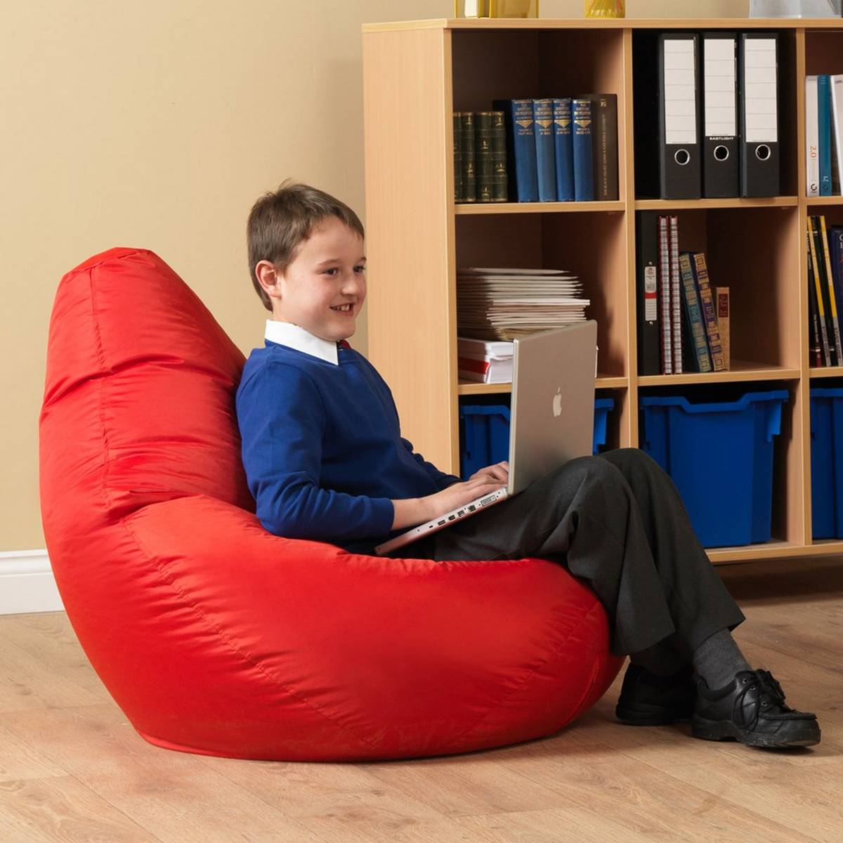 Eden Learning Large Reading Bean Chair, Bold (5 Pack)