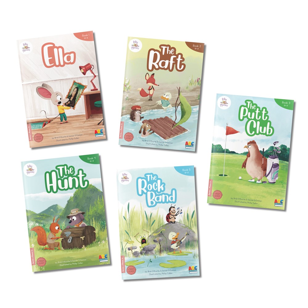 BiDee Phonics Decodable Readers Series 1 Phase 2+