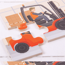 Big Movers (6 Piece Puzzles) - 3 Puzzles