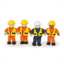 Builders Play Figures (Set of 4)