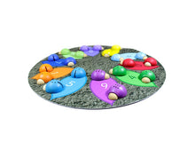 Ladybirds Numbered + Leaf sorting mat