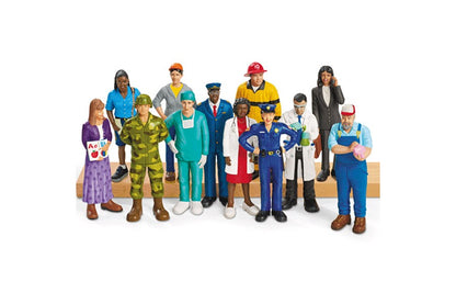 Block Play People Community Set of 11
