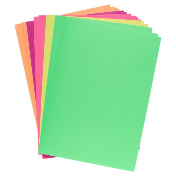 Premier A2 160gsm Fluorescent Neon Card (Pack of 20)