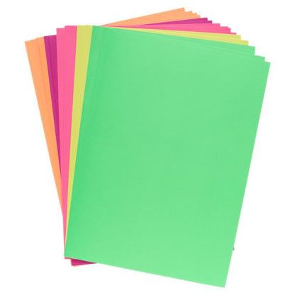 Premier A2 160gsm Fluorescent Neon Card (Pack of 20)