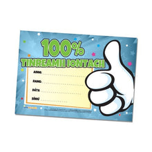**Just Rewards Certificates 100% Tinreamh Iontach Award