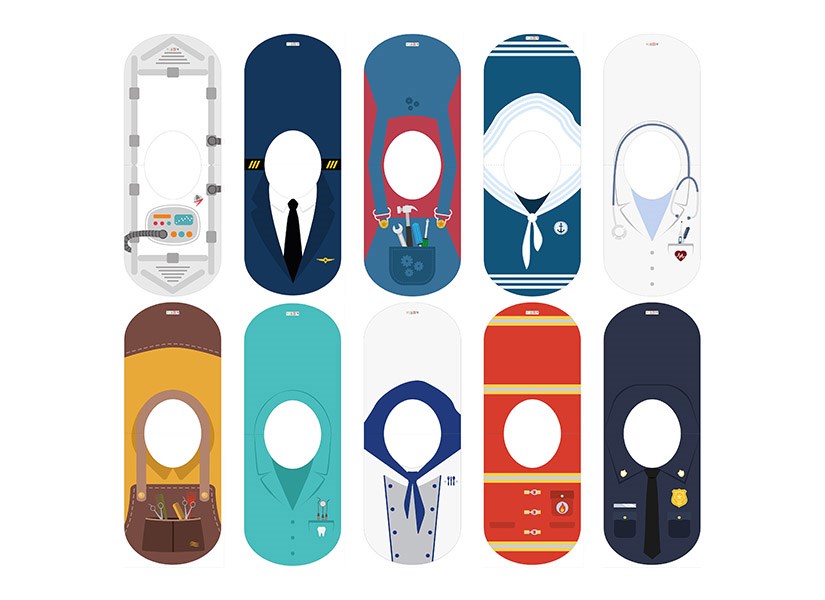 Occupational Tabards Set of 10