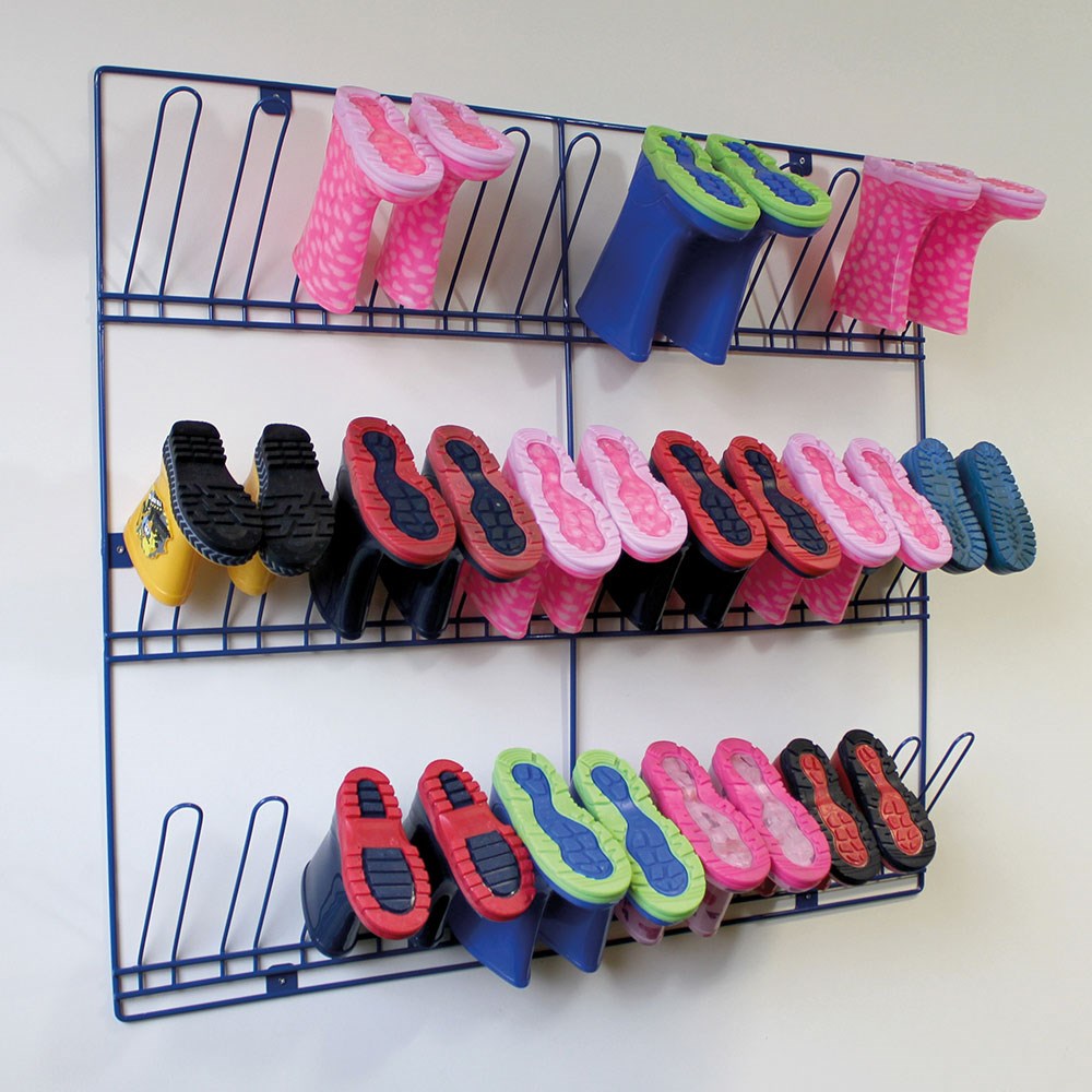 Wall Mounted Welly Rack