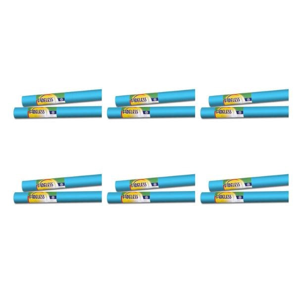 Fadeless Display Rolls 1.2M X 3.7M Sky Blue -10 Pack