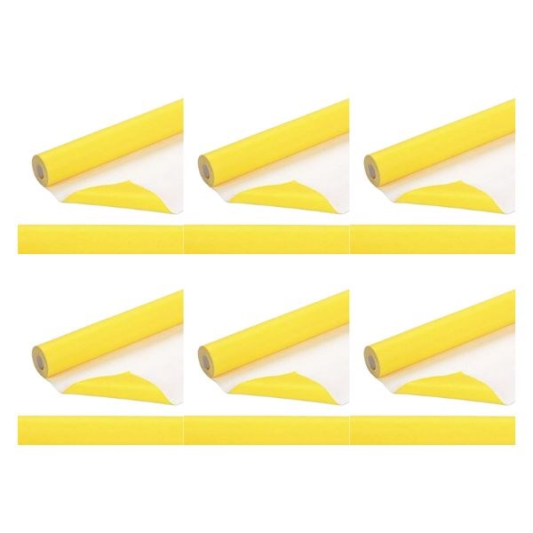 Fadeless Display Rolls 1.2M X 3.7M Sunshine Yellow - 10 Pack