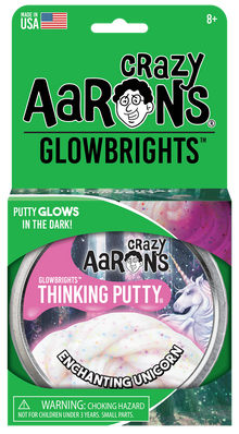 **Crazy Aarons Glowbright Enchanting Unicorn Thinking Putty