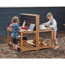 Cosy Double Nature Station/Builder Workshop Ks1