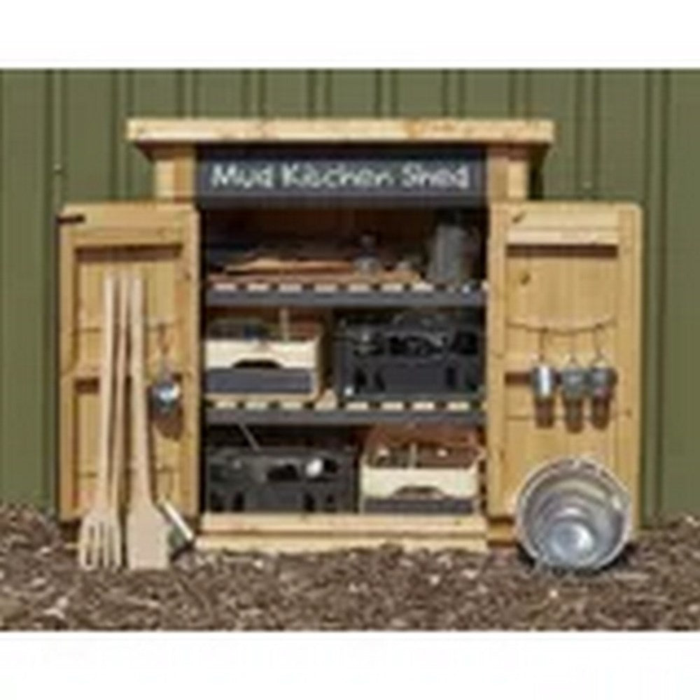 Cosy Mud Kitchen Toddler Shed