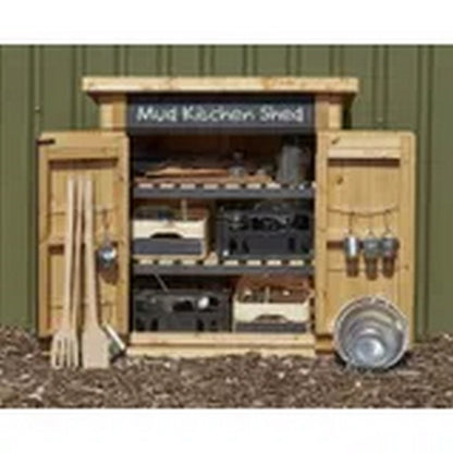 Cosy Mud Kitchen Toddler Shed