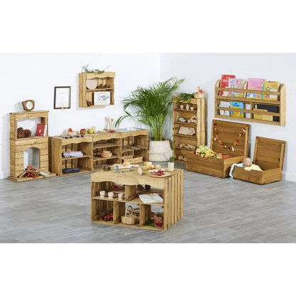 Curiosity Farm House Crate Kitchen 3Pk