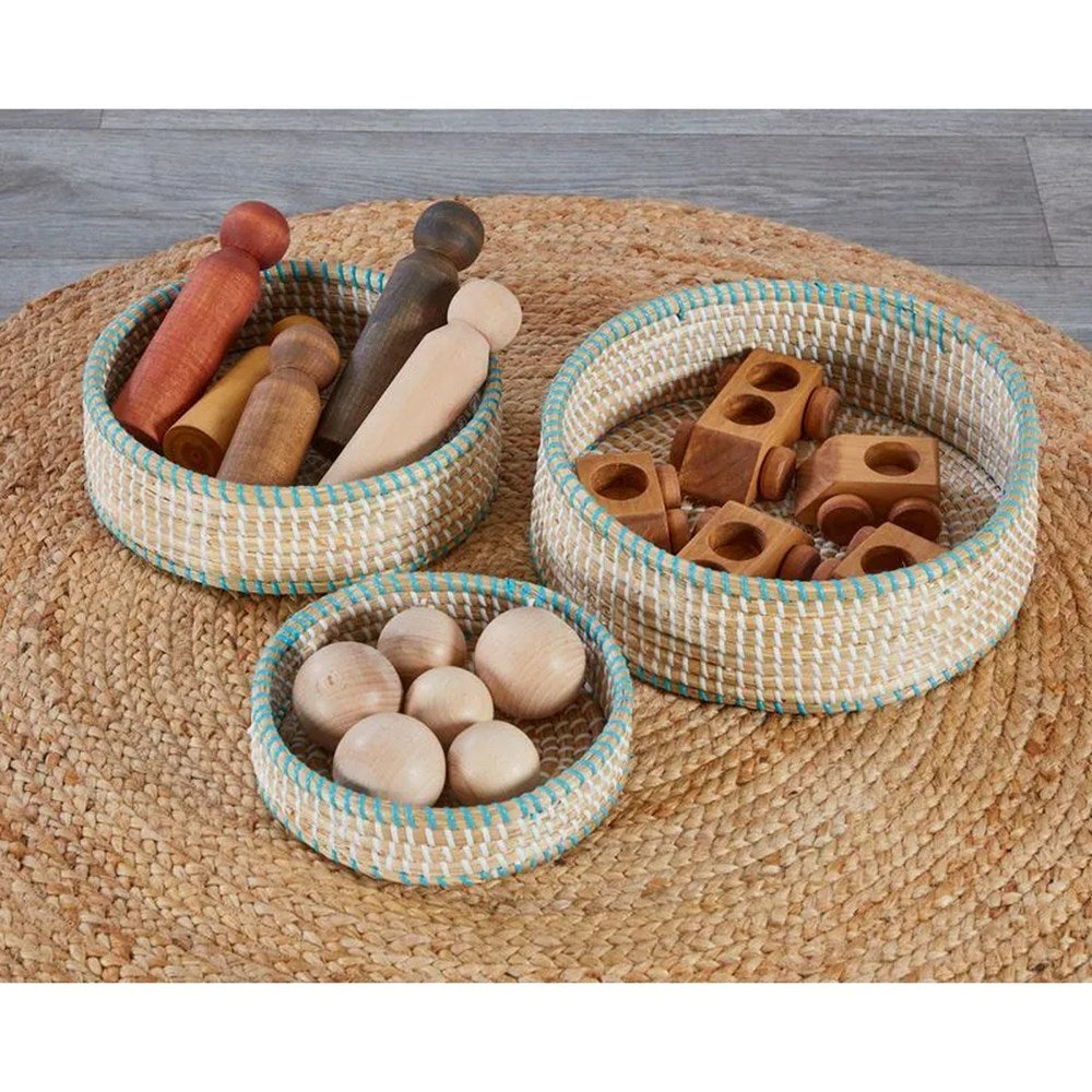 Nesting Round Baskets 3Pk