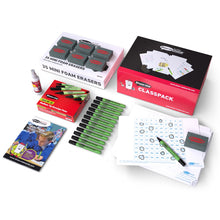 Class Pack Drywipe Boards With Pens And Erasers - Hundred Square, A4 - 35 Sets